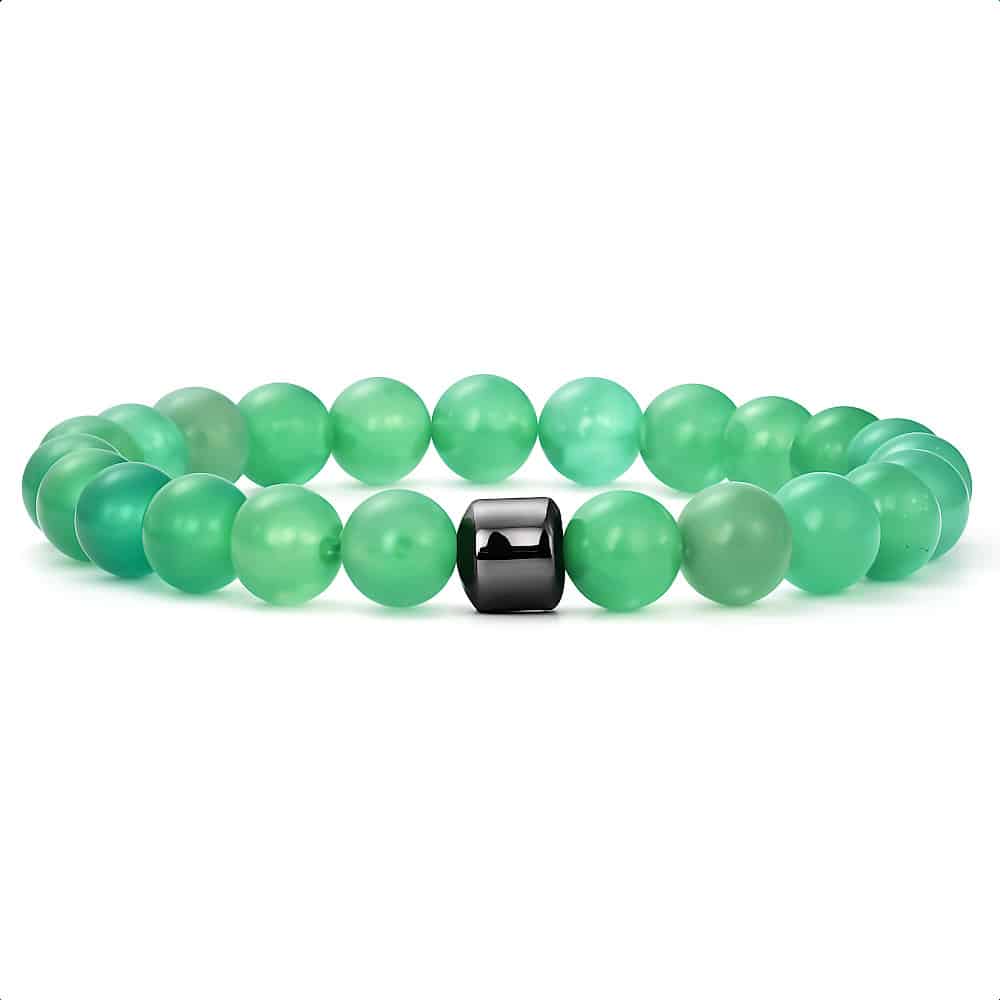 Grün Aventurin Armband Perlenkette Echt