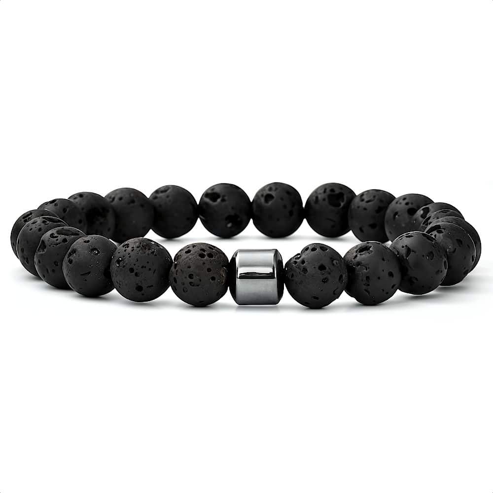 Lavastein Armband Lava Stein Kette